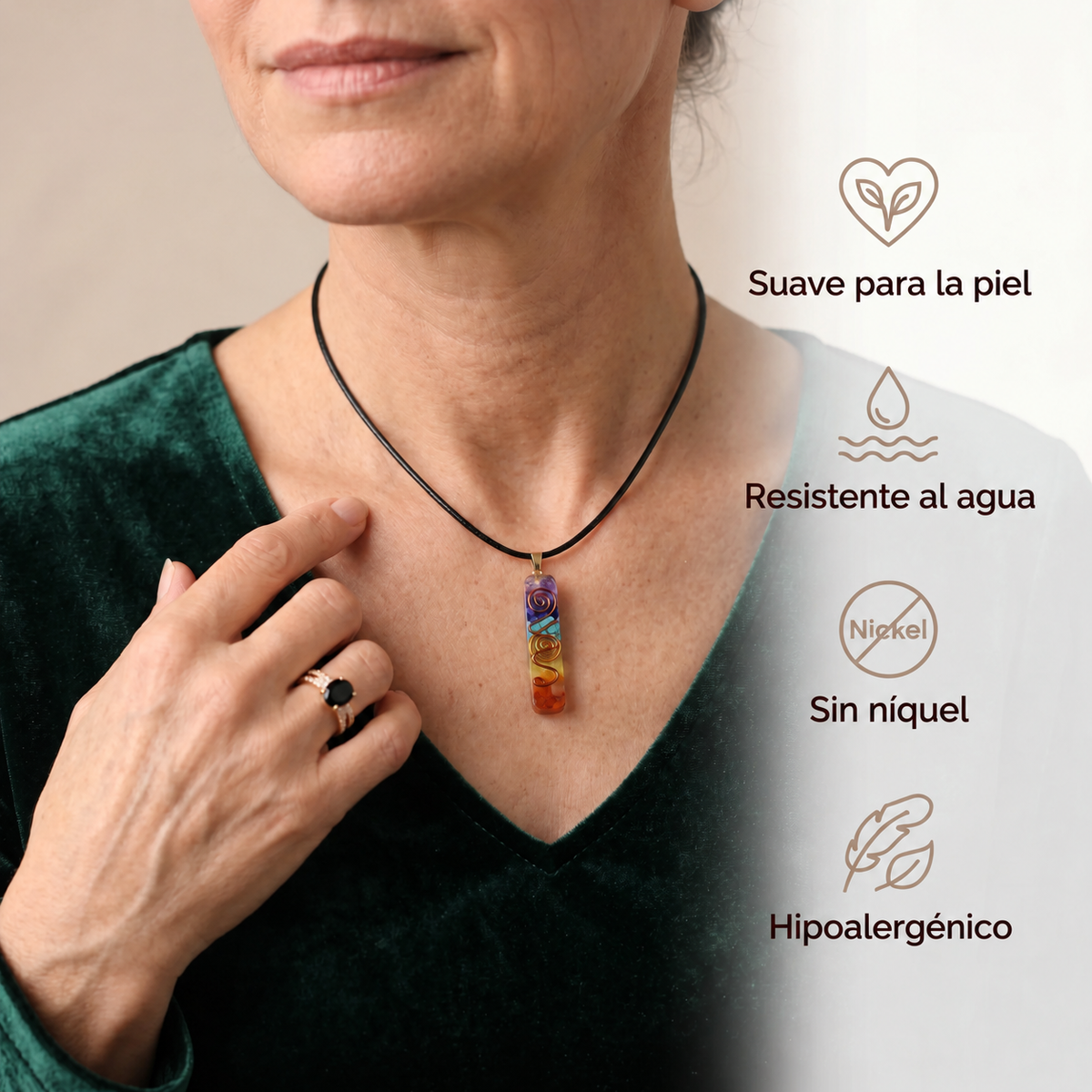 Collar Artesano 7 Chakras