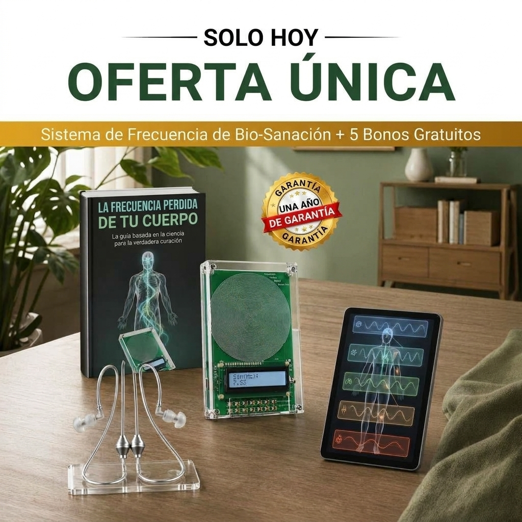 Generador de frecuencias curativas Plenia: La solución natural que tu cuerpo está esperando