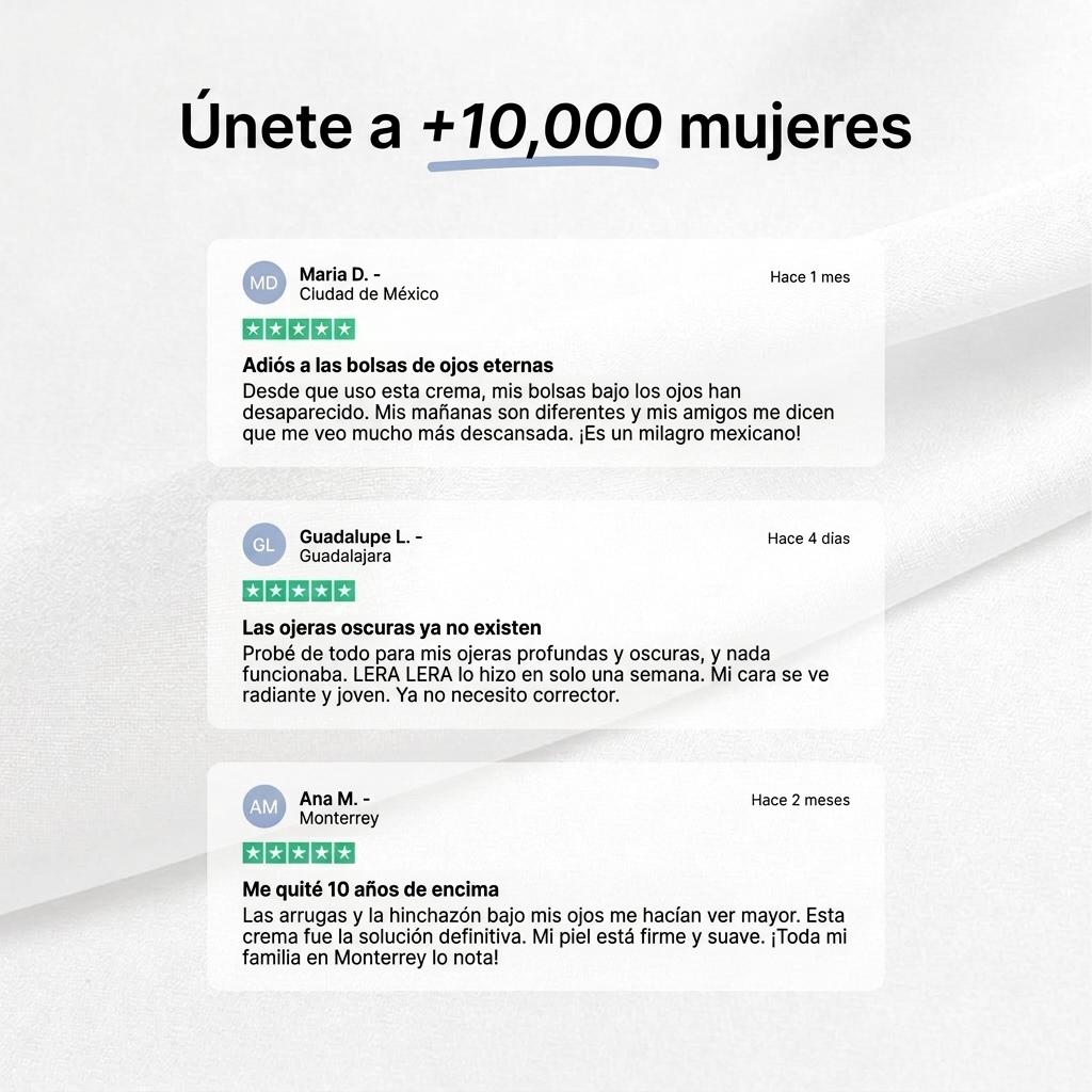 Lera | Máscara de Noche para Reducir Bolsas y Ojeras